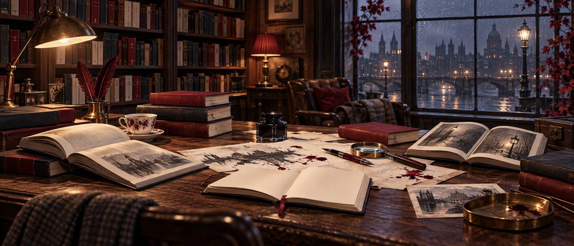 Illustration éditoriale du sujet : L'universo di Cormoran Strike: i romanzi firmati Robert Galbraith, lo pseudonimo di J.K. Rowling