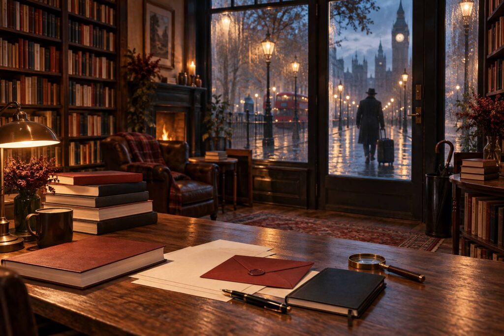 Illustration éditoriale du sujet : L'universo di Cormoran Strike: i romanzi firmati Robert Galbraith, lo pseudonimo di J.K. Rowling